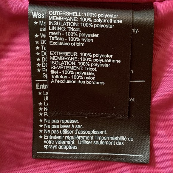 Burton DRYRIDE Womens XS Snowboard Ski Jacket Coat Pink Hooded Vented Winter - Picture 14 of 15